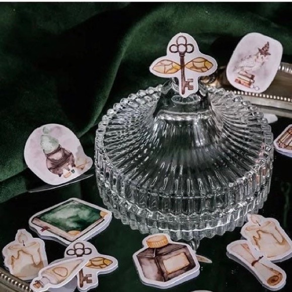 Vintage Magic School, Potions, Wands & More, 45 Deco Stickers - Picture 8 of 10